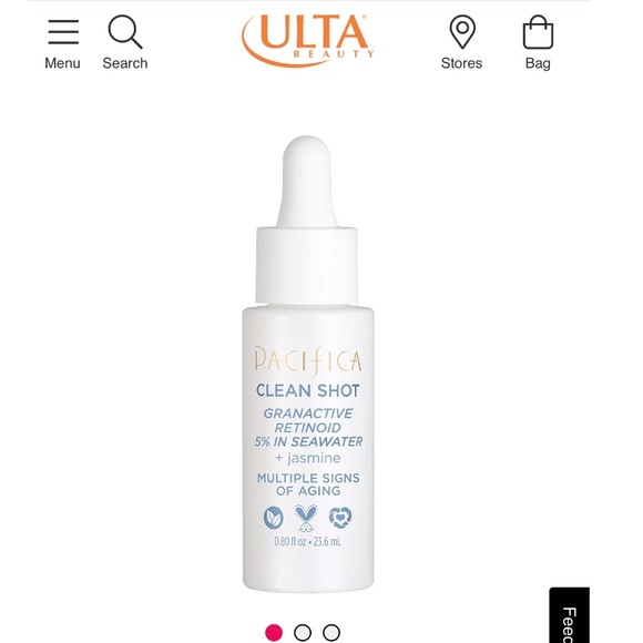 Pacifica - Clean Shot Granactive Retinoid 5% in Seawater - NEW! ✅ - Picture 2 of 2